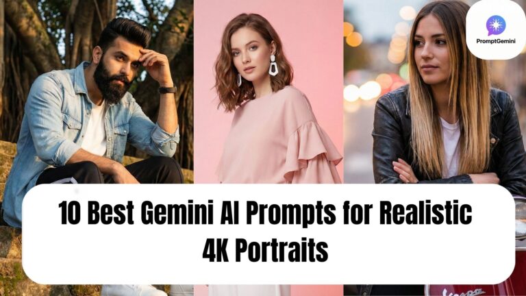 Gemini AI Prompts for Portraits