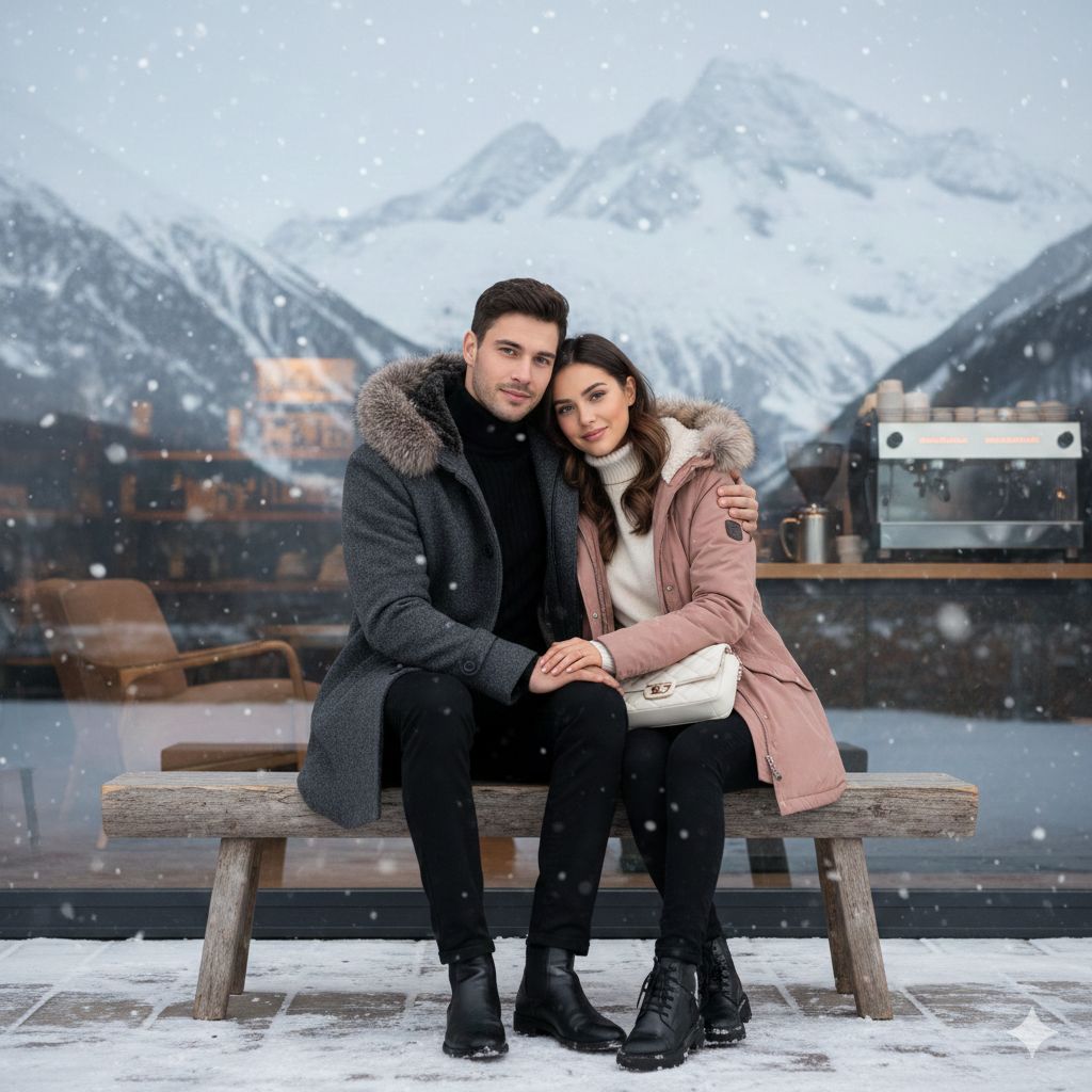 Viral Cinematic Winter Couple AI Photo Editing Prompt (2026)