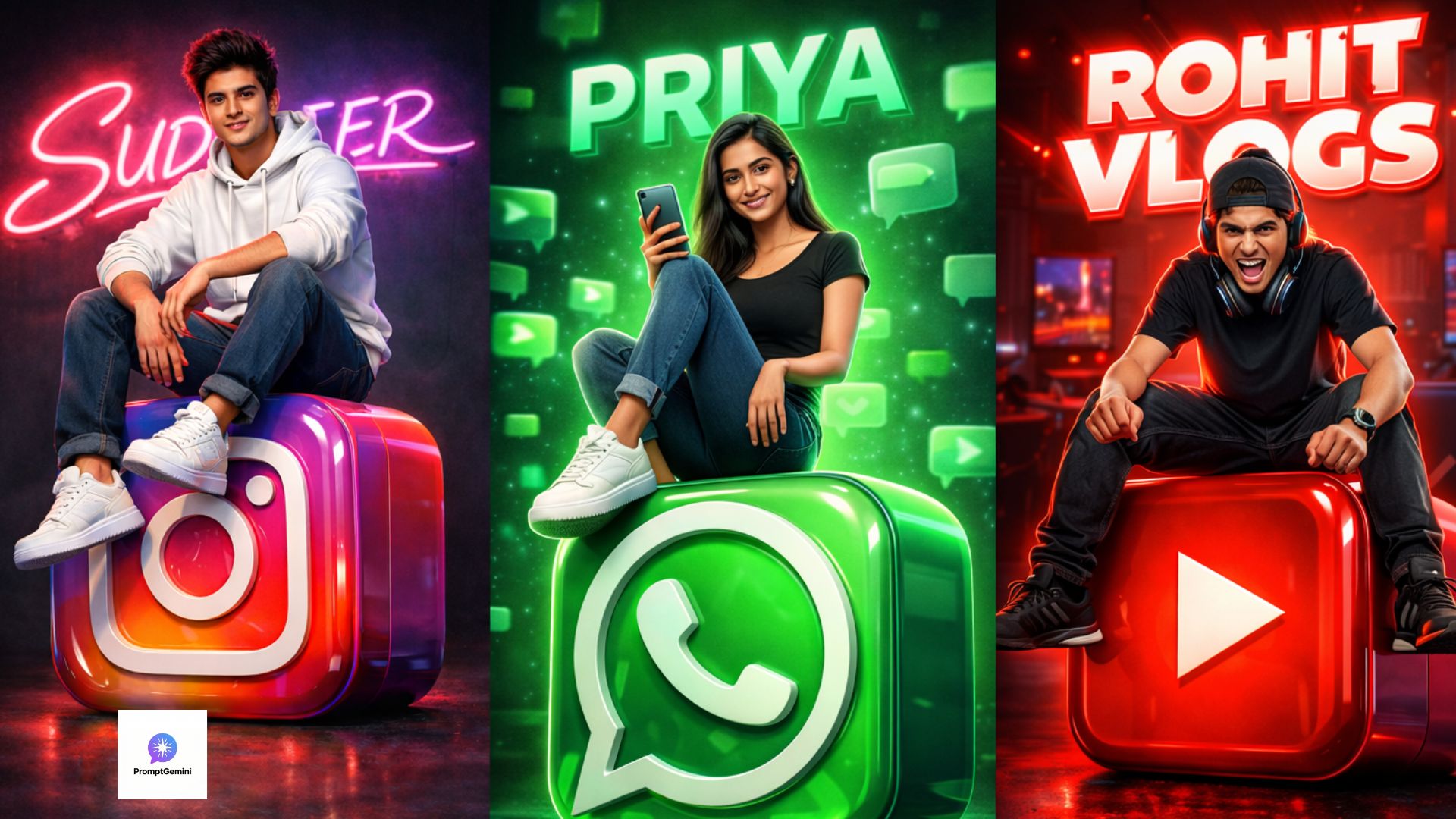 5 Viral 3D Social Media AI Prompts for Instagram & WhatsApp (2026)